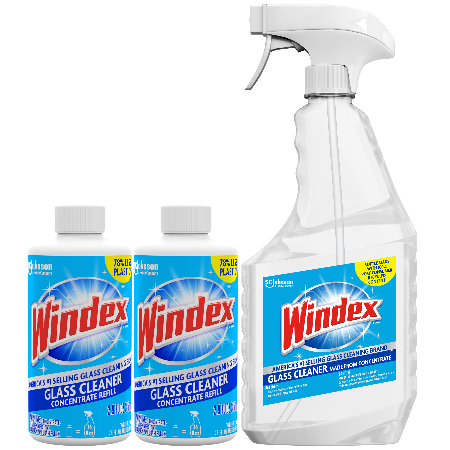 Windex® Glass Cleaner Mini Concentrates Starter Kit - Online Only