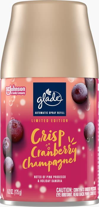 Glade® Crisp Cranberry Champagne Automatic Spray Refill