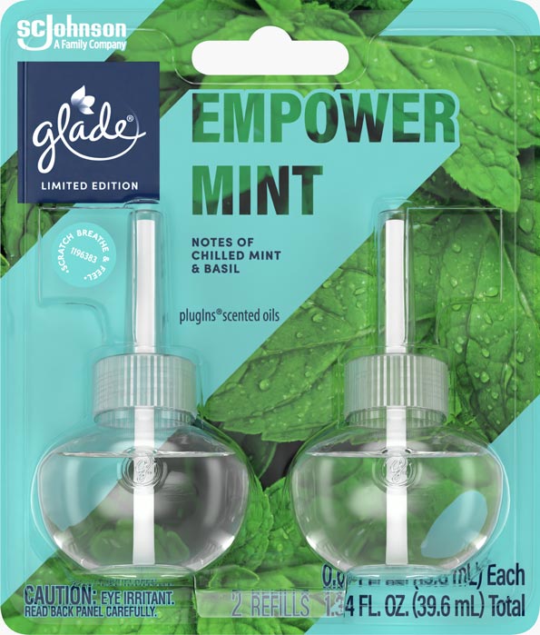 Glade® PlugIns® Scented Oil Refills Empower Mint 