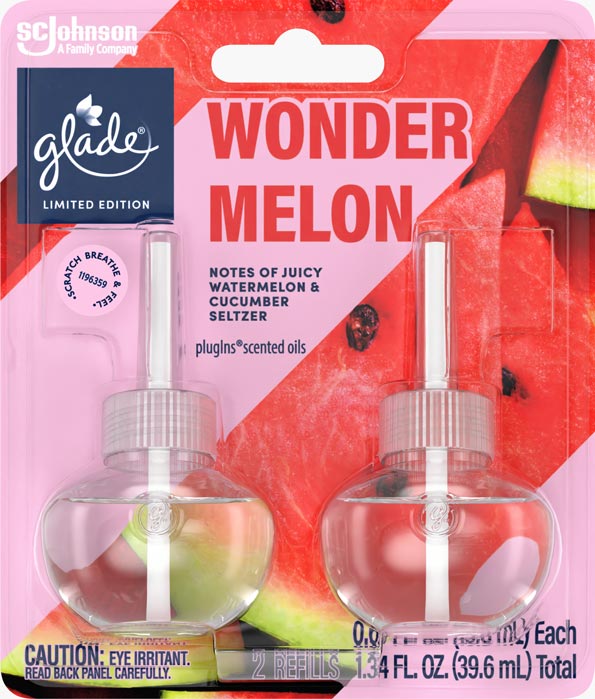 Glade® PlugIns® Scented Oil Refills Wonder Melon