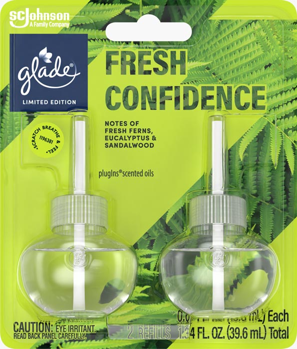 Glade® PlugIns® Scented Oil Refills Fresh Confidence 