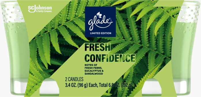 Glade® Candle Fresh Confidence 