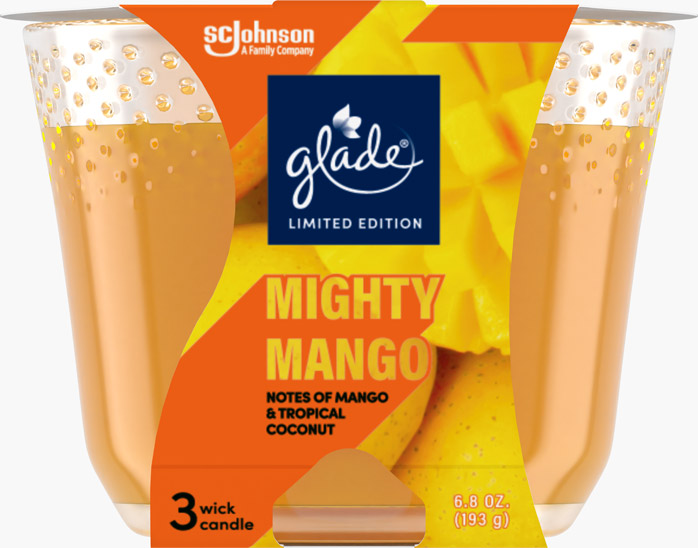 Glade® 3-Wick Candle Mighty Mango 