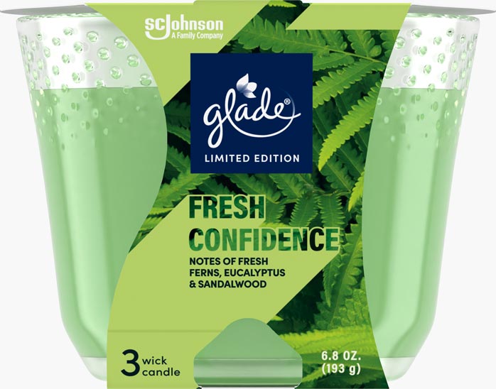 Glade®  3-Wick Candle Fresh Confidence 