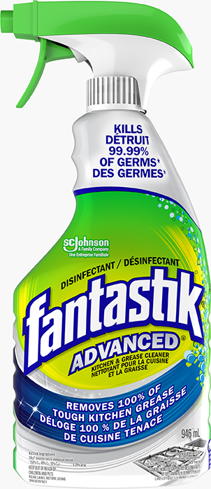 Disinfectant fantastik® Advanced® Kitchen & Grease Cleaner