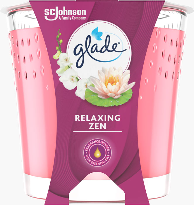 Glade® Candle - Relaxing Zen, świeca zapachowa