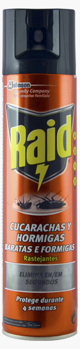 Raid® Aerossol Baratas Seus Ovos Formigas