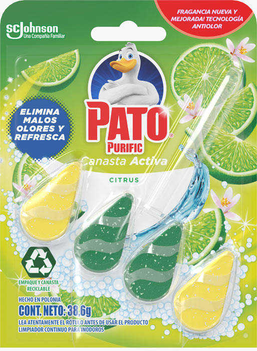 PATO PURIFIC™ Canasta Solida Premium Citrus