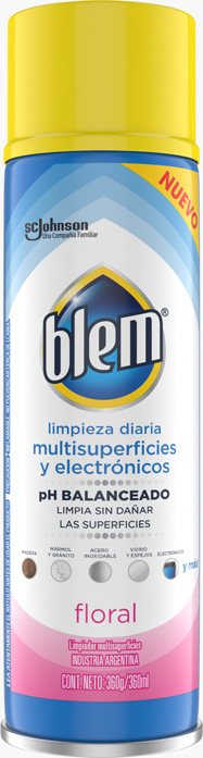 Blem® Multisuperficies y Electronicos Aerosol Floral