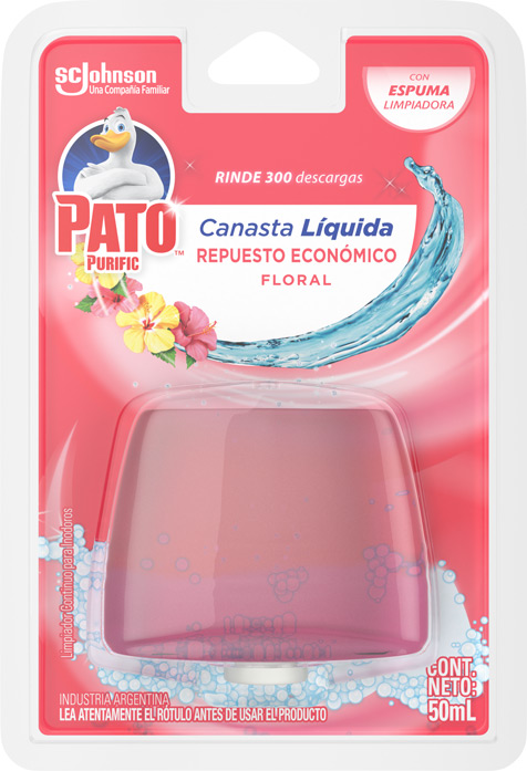 PATO PURIFIC™ Canasta Liquida Floral Repuesto