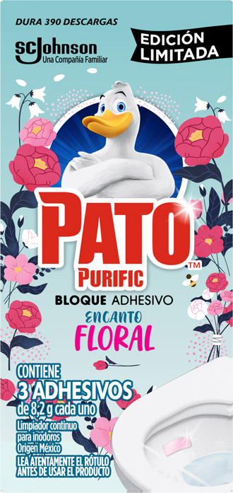 PATO PURIFIC™ Bloque Adhesivo Encanto Floral