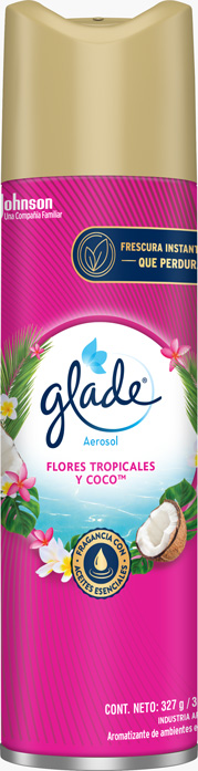 Glade® Aerosol Flores Tropicales y Coco