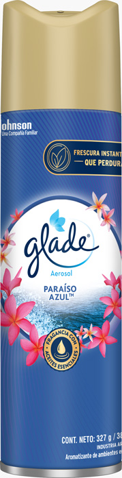 Glade® Aerosol Paraíso Azul 