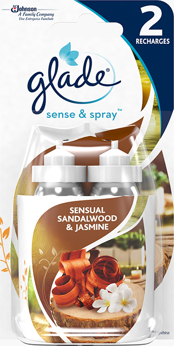 Glade® Sense & Spray™ Nachfüller - Sensual Sandalwood & Jasmine