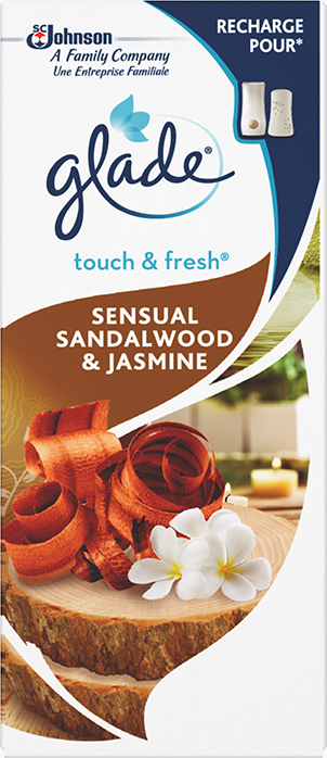 Glade® Touch & Fresh® Nachfüller - Sensual Sandalwood & Jasmine