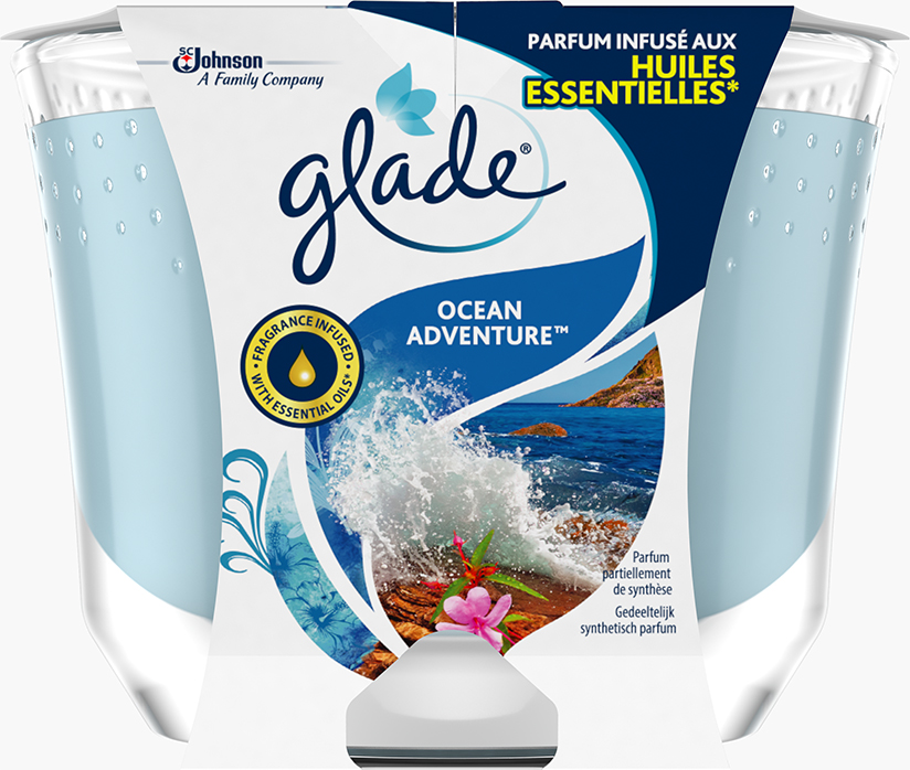 Glade® Langanhaltenden Duftkerze - Ocean Adventure™