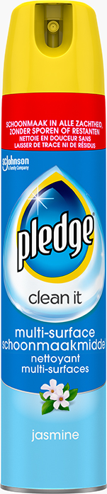 Pledge® Clean It multi-surface schoonmaakmiddel Jasmine