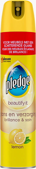 Pledge® Beautify It Glans en verzorging – Lemon