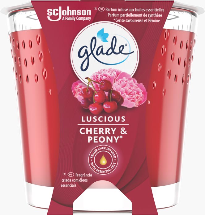 Glade® Duftkerze - Luscious Peony & Cherry