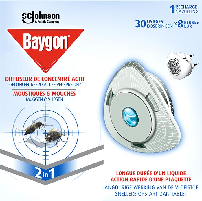 Baygon® Navulling Geconcentreerd Actief Verspreider