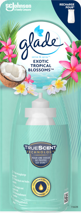 Glade® Sense & Spray™ Nachfüller - Exotic Tropical Blossoms