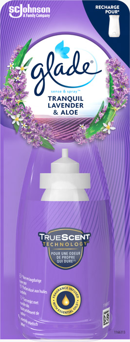 Glade® Sense & Spray™ Navulling - Tranquil Lavender & Aloe