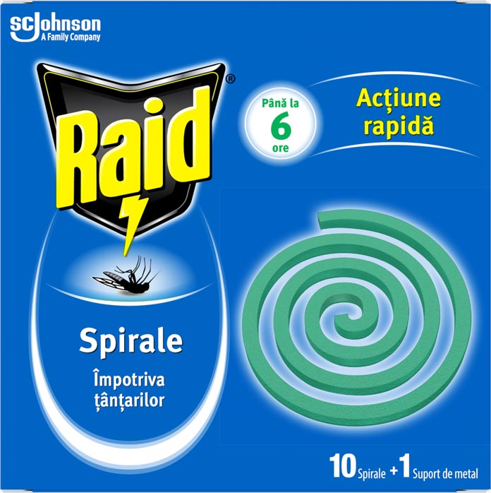 Raid® Спирали срещу комари