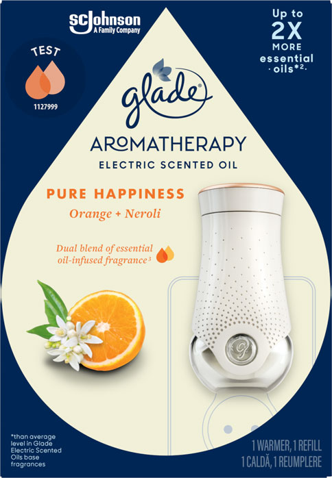 Glade® Aromatherapy electric scented oil - Pure Happiness – Пълнител