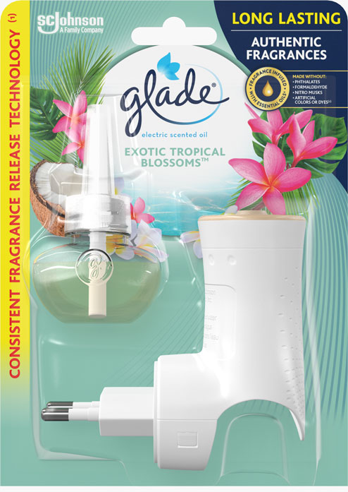 Glade® electric scented oil - Exotic Tropical Blossoms