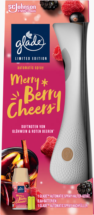 Glade® automatic spray - Merry Berry Cheers™ - устройство