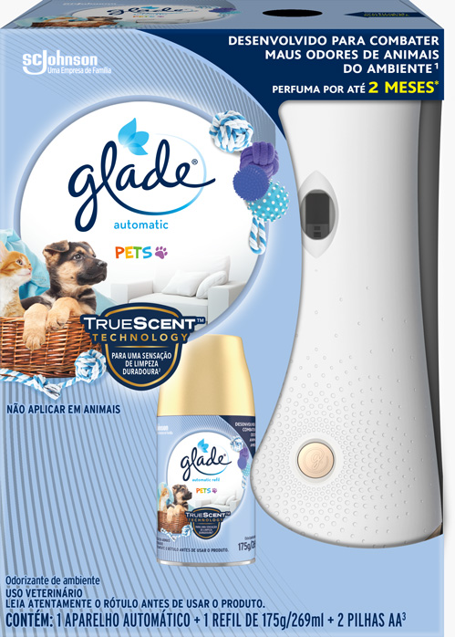 Glade® Spray Automático 3 em 1 Pet