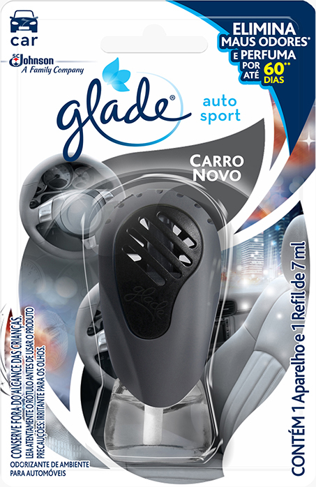 Glade® Auto Sport Carro Novo Aparelho