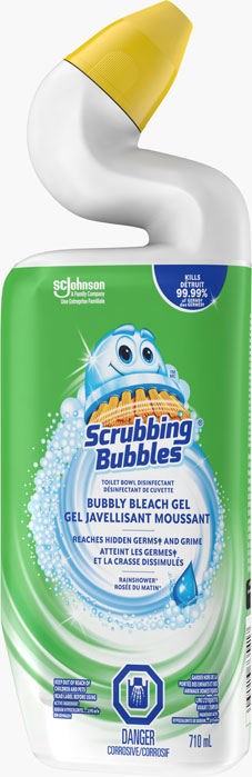 Scrubbing Bubbles® Toilet Bowl Disinfectant Bubbly Bleach Gel - Rainshower®