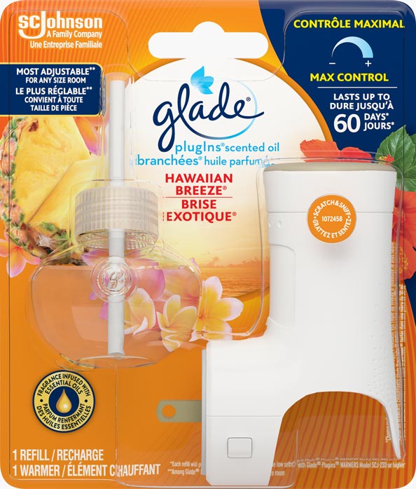 Glade PlugIns® Scented Oil Starter Kit - Hawaiian Breeze®