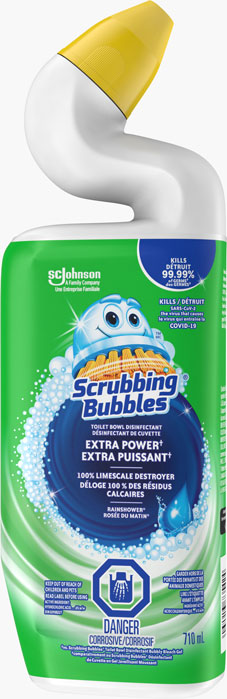 Scrubbing Bubbles® Toilet Bowl Disinfectant Extra Power - Rainshower