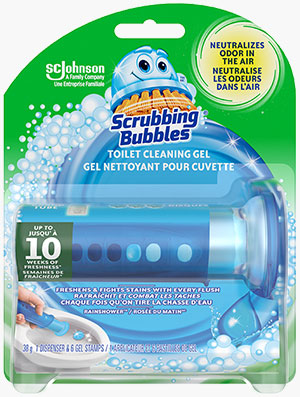 Scrubbing Bubbles® Toilet Cleaning Gels - Rainshower®