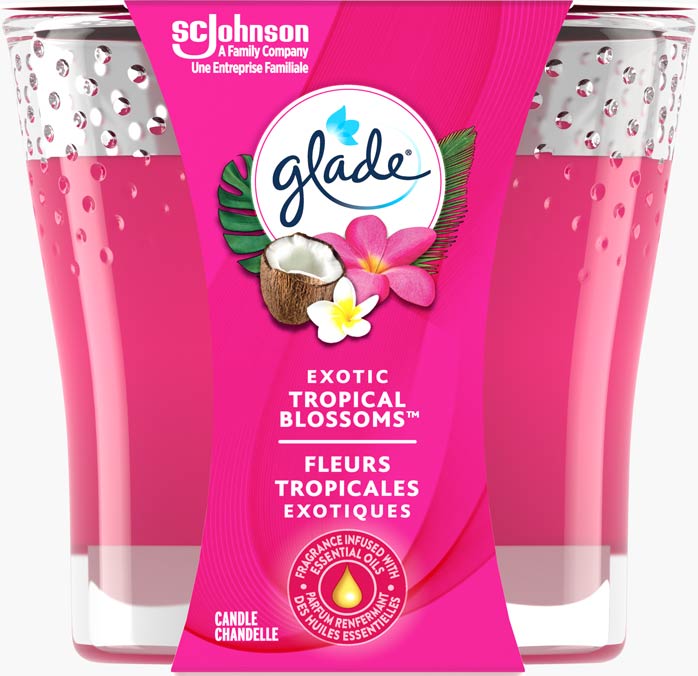 Glade® Candle - Exotic Tropical Blossoms™