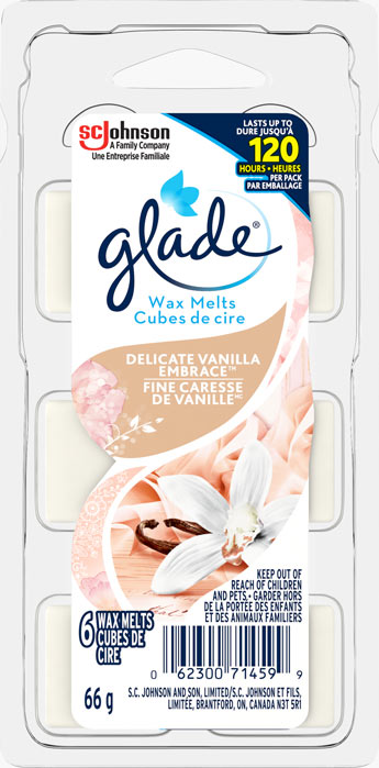 Glade® Cubes de Cire - Fine caresse de Vanille