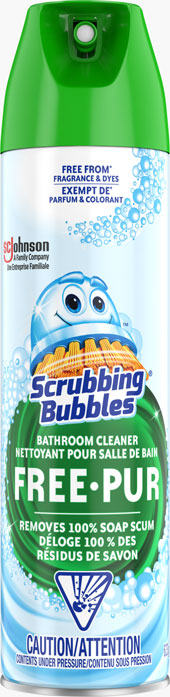 Scrubbing Bubbles® Bathroom Cleaner Free Aerosol