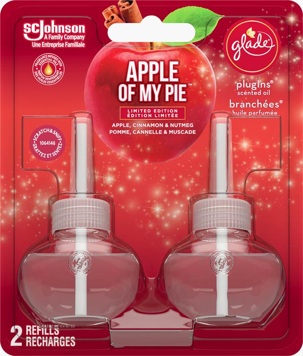 Glade® Holiday PlugIns® Scented Oil Refill - Apple of My Pie™