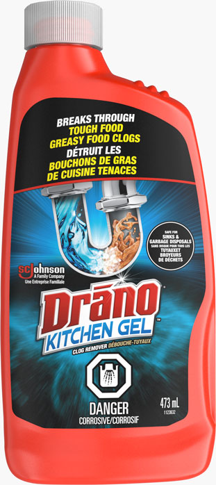 Drano® Kitchen Gel Debouche-Tuyaux