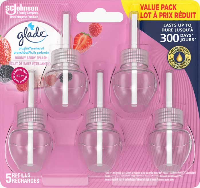Glade® PlugIns® Scented Oil Refill - Bubbly Berry Splash