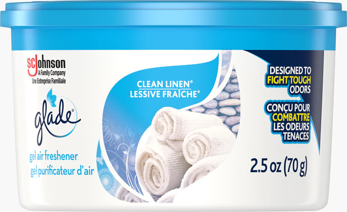 Glade® Mini Gel Air Freshener - Clean Linen®
