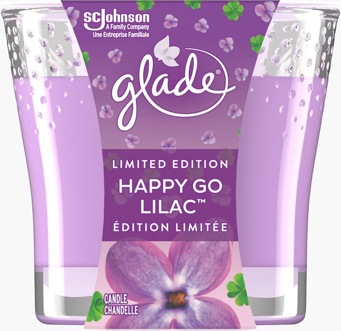Glade® Candle - Happy-Go-Lilac™