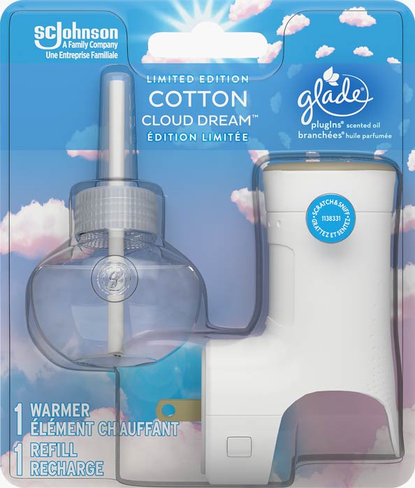 Glade® Spring PlugIns® Scented Oil Starter Kit - Cotton Cloud Dream™