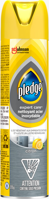 Pledge® Nettoyant expert care™ Acier inoxydable