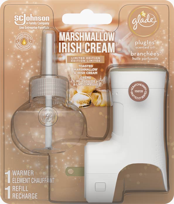 Glade® Holiday PlugIns® Scented Oil Starter Kit - Marshmallow Irish Cream™