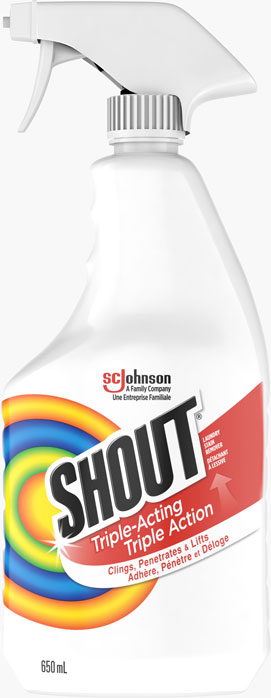 Shout® Triple-Acting Laundry Stain Remover
