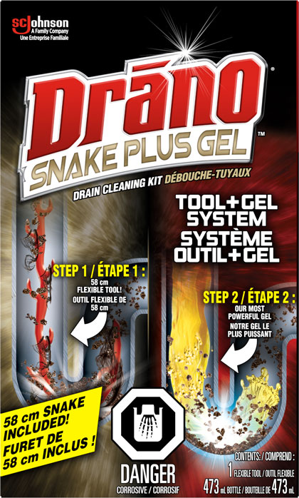 Drano® Débouchoir Plus Débouche Tuyaux 