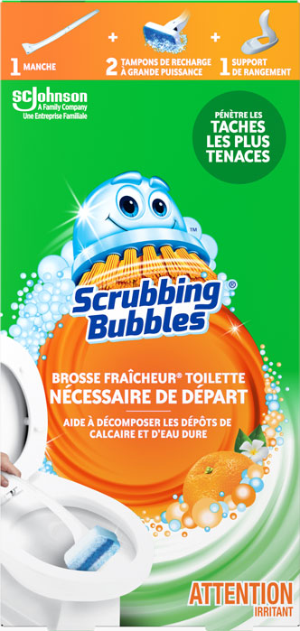 Scrubbing Bubbles® Brosse Fraîcheur® Toilette Nécessaire de Départ